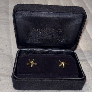 Tiffany & Co. Gold Starfish Studs